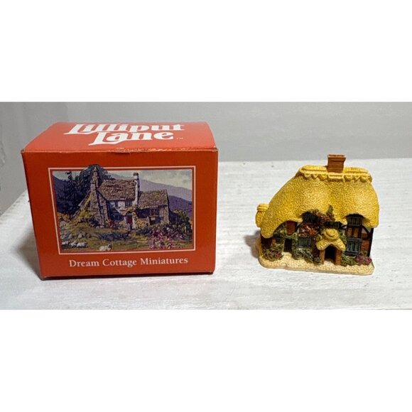 Lilliput Lane Dream Cottage Honeysuckle Miniature Collectible 1 3/4" - Picture 2 of 12